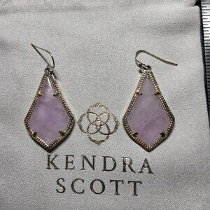 Kendra Scott Earrings - Pink Pearl